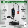 Coswatt Taşınabilir EV Şarj Cihazı CS-P3-32A / 22kW / 8M