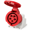 Famatel 23397 5X32A Yüzey Montajlı Priz 400V IP44